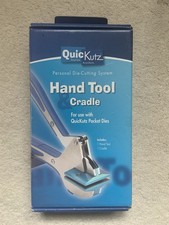 QuicKutz Hand Tool & Cradle, Personal Die-Cutting System, Crafting Equipment VGC