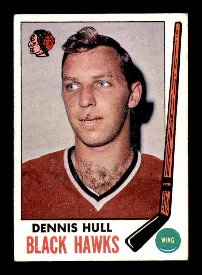 1969 Topps #71 Dennis Hull   VG/VGEX X3474661