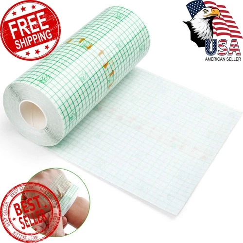 LotFancy Tattoo Aftercare Bandage, 6in x 8.8 Yards Roll - product listing photo