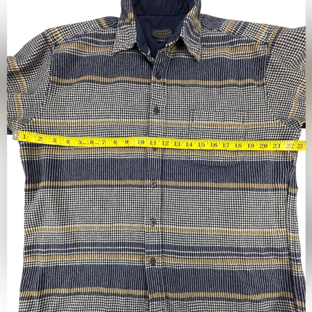 Pendleton- Wool flannel shirt- Large - image 3