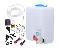 12V Universal Car Windshield Washer Pump System with Jet Button Swi... Fast Ship