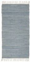Teppich LäUfer Wohnraum BodenläUfer 60X120Cm Baumwolle Blau Ib Laursen 65014-26