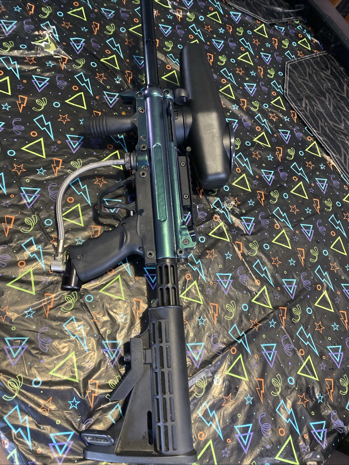Tippmann A5 SMG with Response Trigger, Stock, Barrel Complete Refurbished