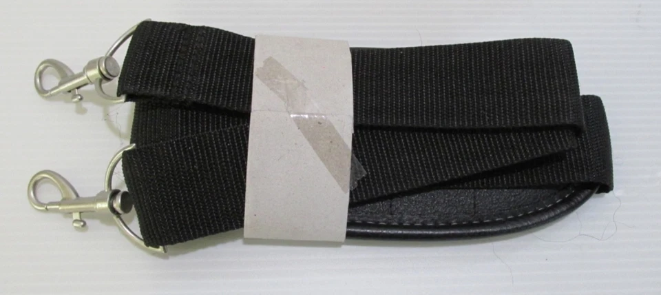 Samsonite Pebbled Faux Leather Black Shoulder Strap - Image 2 of 2