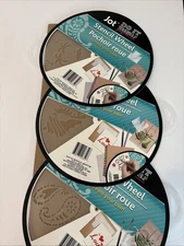 Jot Do It Yourself Stencil Wheels Lot Of 3 Stencil Templates 18 Designs NEW