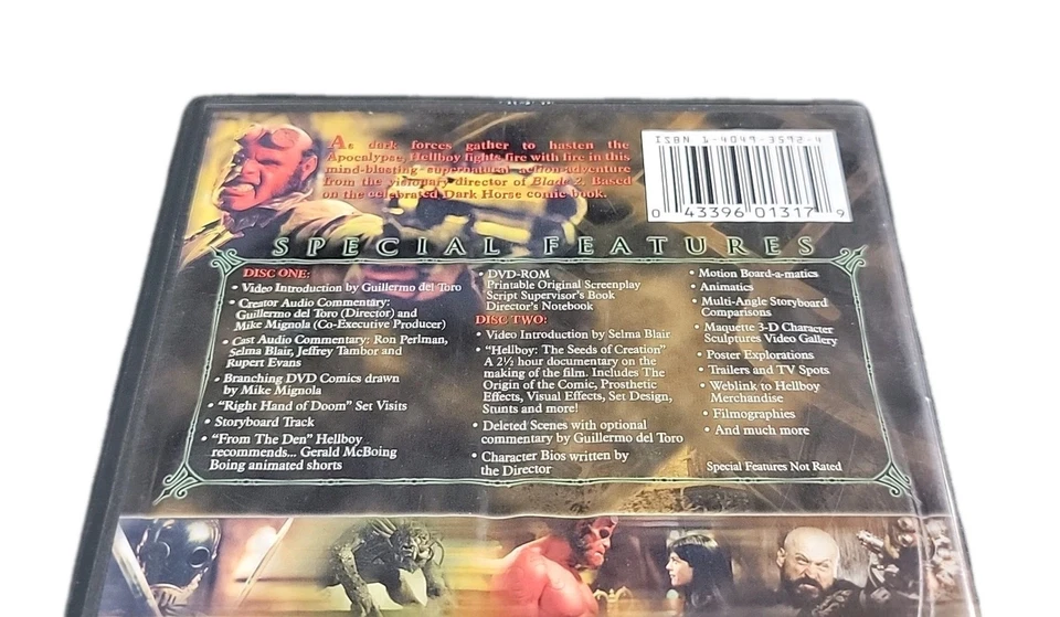 Hellboy (DVD, 2004, 2-Disc Set, Special Edition) - Image 3 of 4