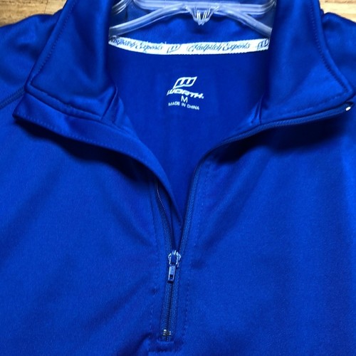 NWT Worth royal blue pullover soft fleece like inside - Picture 3 of 8