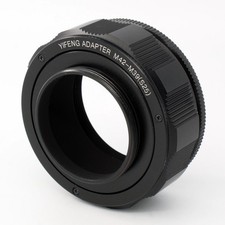 M42 to M39 25-55mm Adjustable Focusing Helicoid LensAdapter Macro Extension Tube