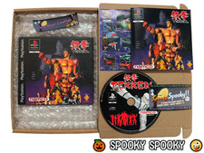 Tekken PS1 Card Box - UK PAL VGC - No Edge Wear - High Quality Packing - Tracked
