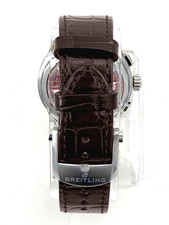 BREITLING HERITAGE PREMIER B25 DATORA 42 SALMON DIAL MEN'S WATCH AB2510201K1P1 11