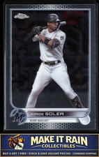 Jorge Soler 2022 Topps Chrome Update #USC132 Miami Marlins Baseball