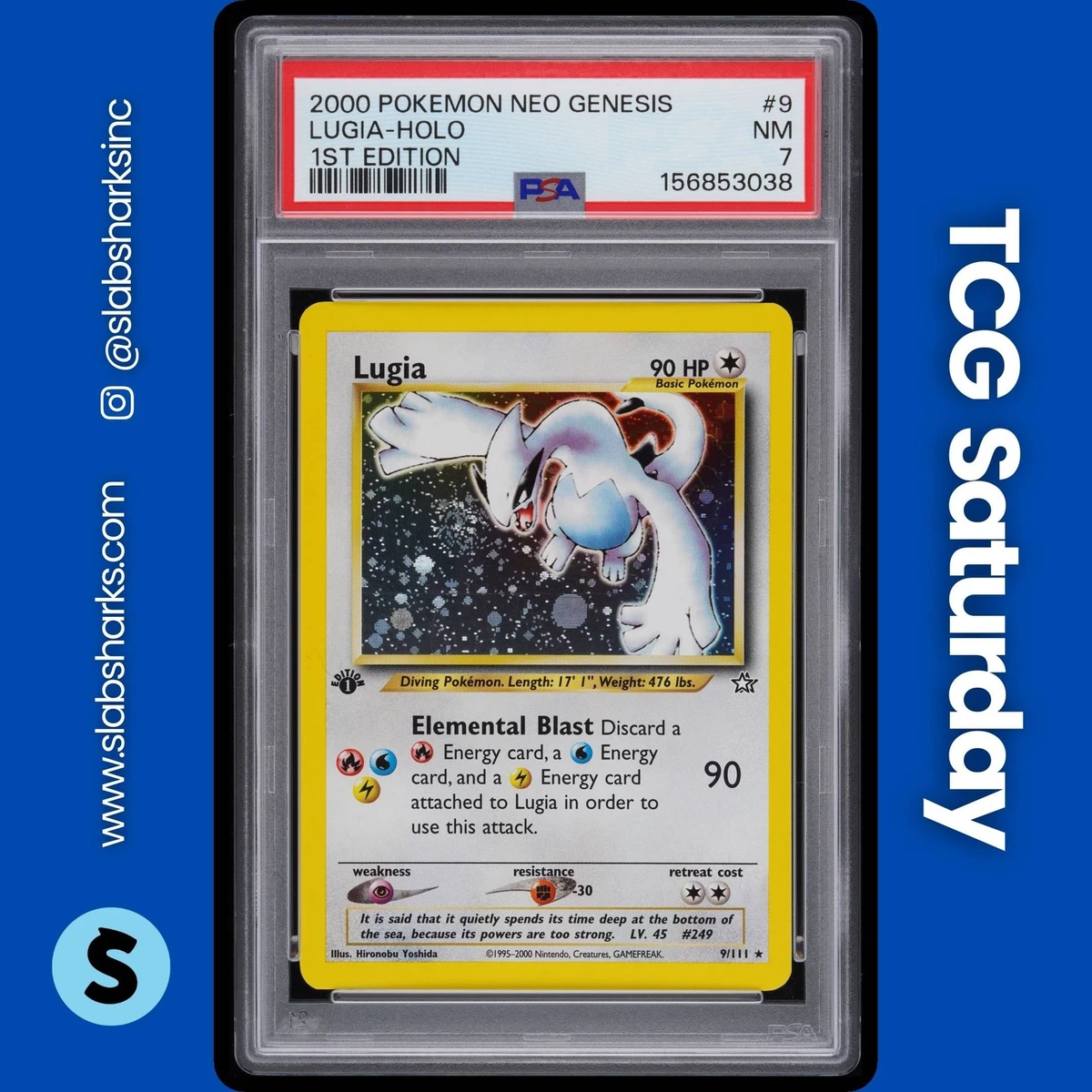 Lugia Pokémon TCG Neo Genesis Individual Collectible Card Game