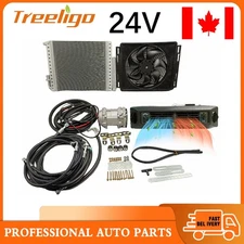 DC24V Electric Cool&Heat Underdash Air Conditioner Auto Universal Car A/C Kit