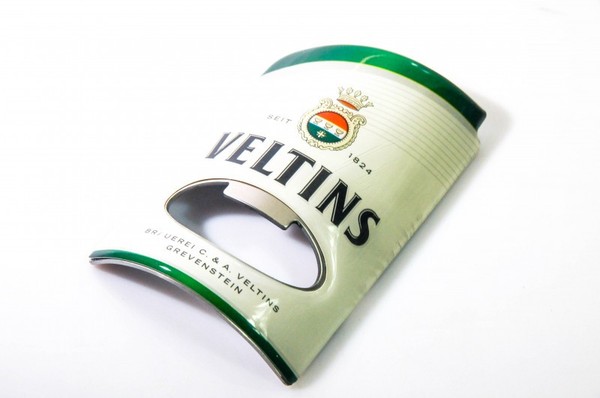 "Veltins Bier Metall FlaschenöFfner Kapselheber HebelöFfner \"Etikett\""-image