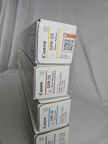 New Canon GPR-55 Multi-Pack Toner 4-Pack Black, Yellow, Magenta, Cyan - 第 9/22 張圖片