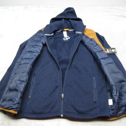 Swiss Tech x Head Vest Jacket Mens Small Blue Brown Performance Gear 3 In 1 NEW - Picture 9 of 15