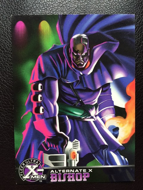 1995 1996 Fleer Ultra X Men Chromium Alternate X Bishop 4 Of 20 NM EBay