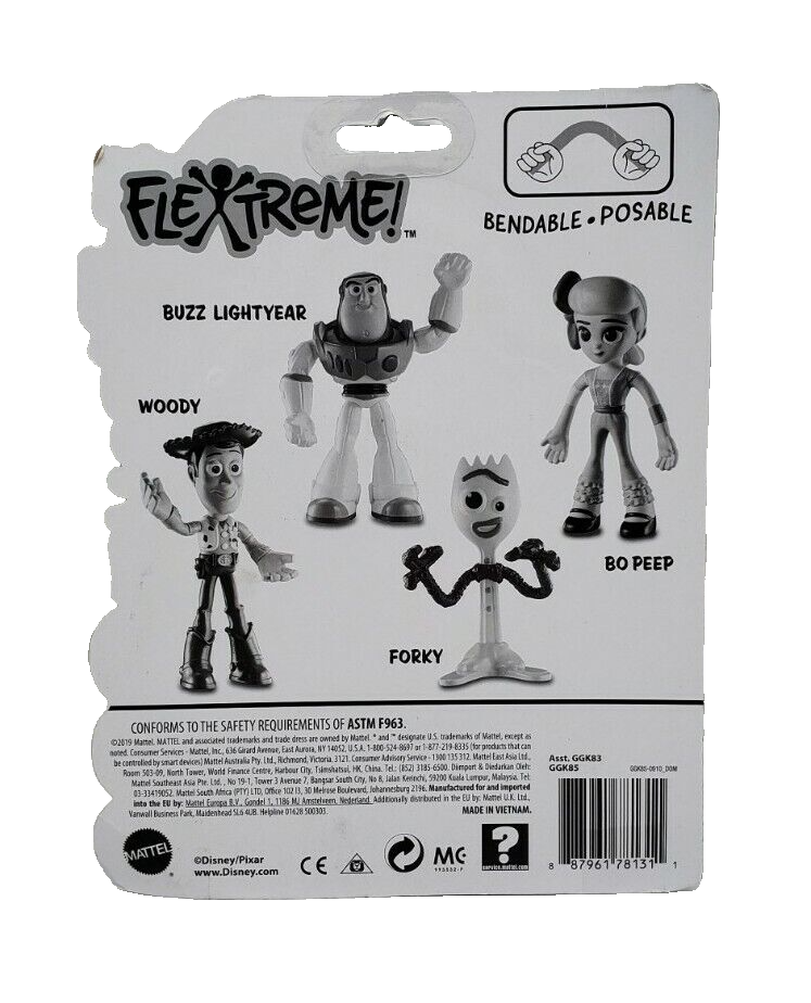 Disney Toy Story 4 Buzz LightYear Extreme Bendable Flextreme Figure