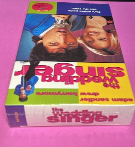 The Wedding Singer~ VHS MOVIE/ SEALED w/ 3 Karaoke Song, BONUS! - Picture 2 of 3
