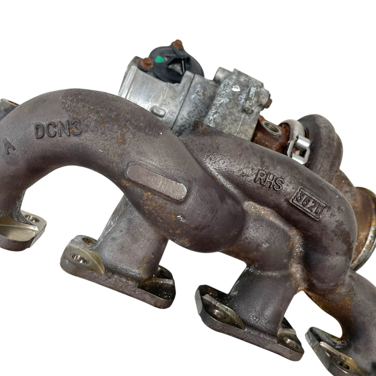 14-17 Maserati Quattroporte M156 3.8L GTS Right Turbocharger Manifold 77K OEM