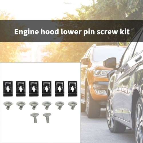 14Pcs Lower Engine Cover Screws Easy Installation Splash Shield Hardware Bolts - Picture 5 of 8
