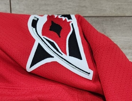 NOS Vintage CCM NHL Carolina Hurricanes Jersey Red Men’s Size Large. Indonesia - Picture 4 of 10