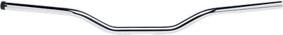 BILTWELL [6007-1057] 1'' Handlebar w/ TBW Plugs Chrome Tracker