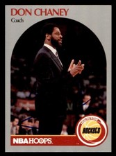 1990 Hoops Basketball #314 Don Chaney Signed Autograph (no COA)