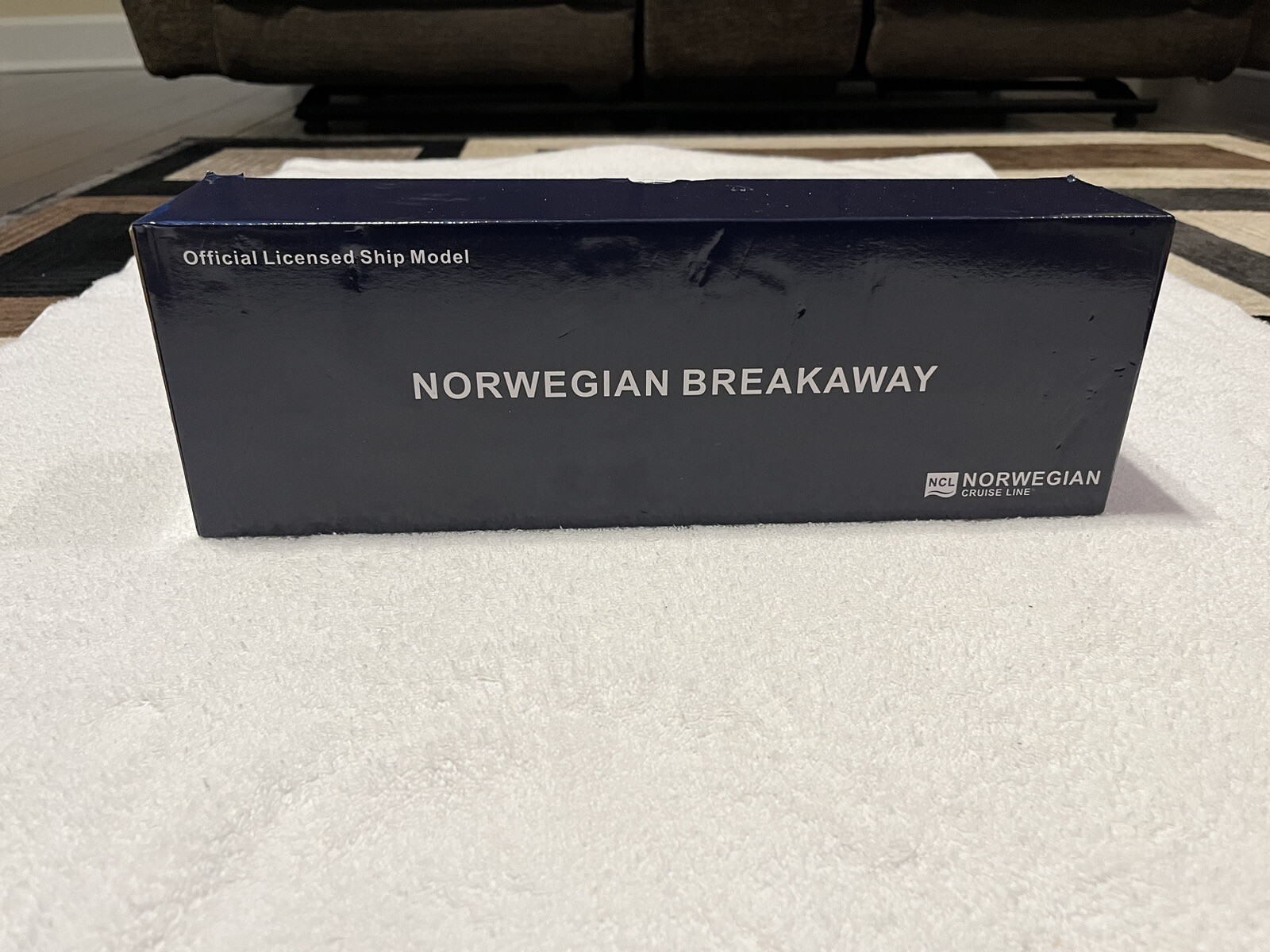 Brand New in Box Norwegian Breakaway Resin Model Cruise Ship Rare Mint