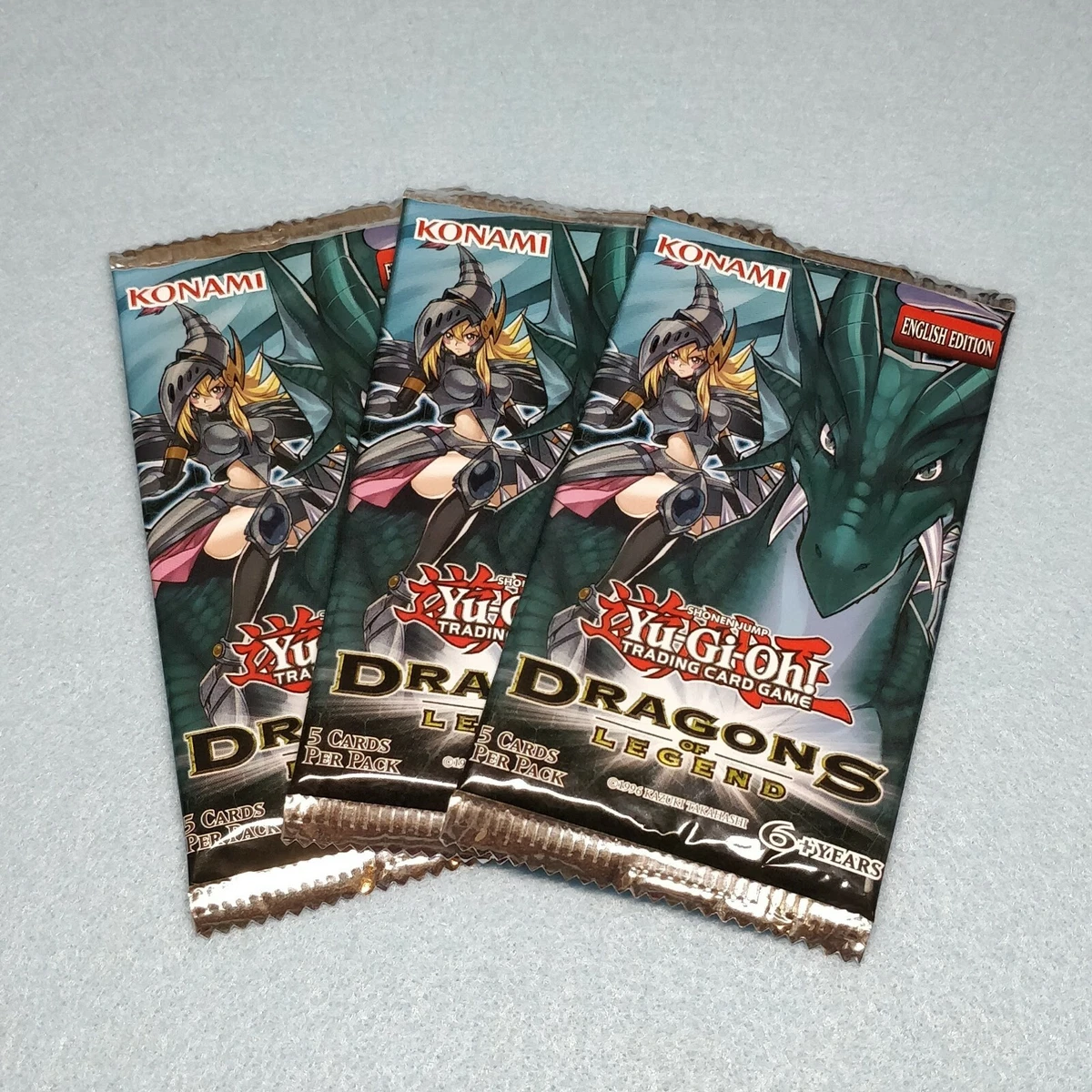 yugioh dragons of legend the complete series card list price Yu-Gi-Oh! TCG Dragons of Legend Sealed Collectible Card Game Packs for sale