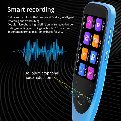 Translator Pen Multifunction Smart Voice Scan Translator Pen Real Time G6F0 - Picture 11 of 12