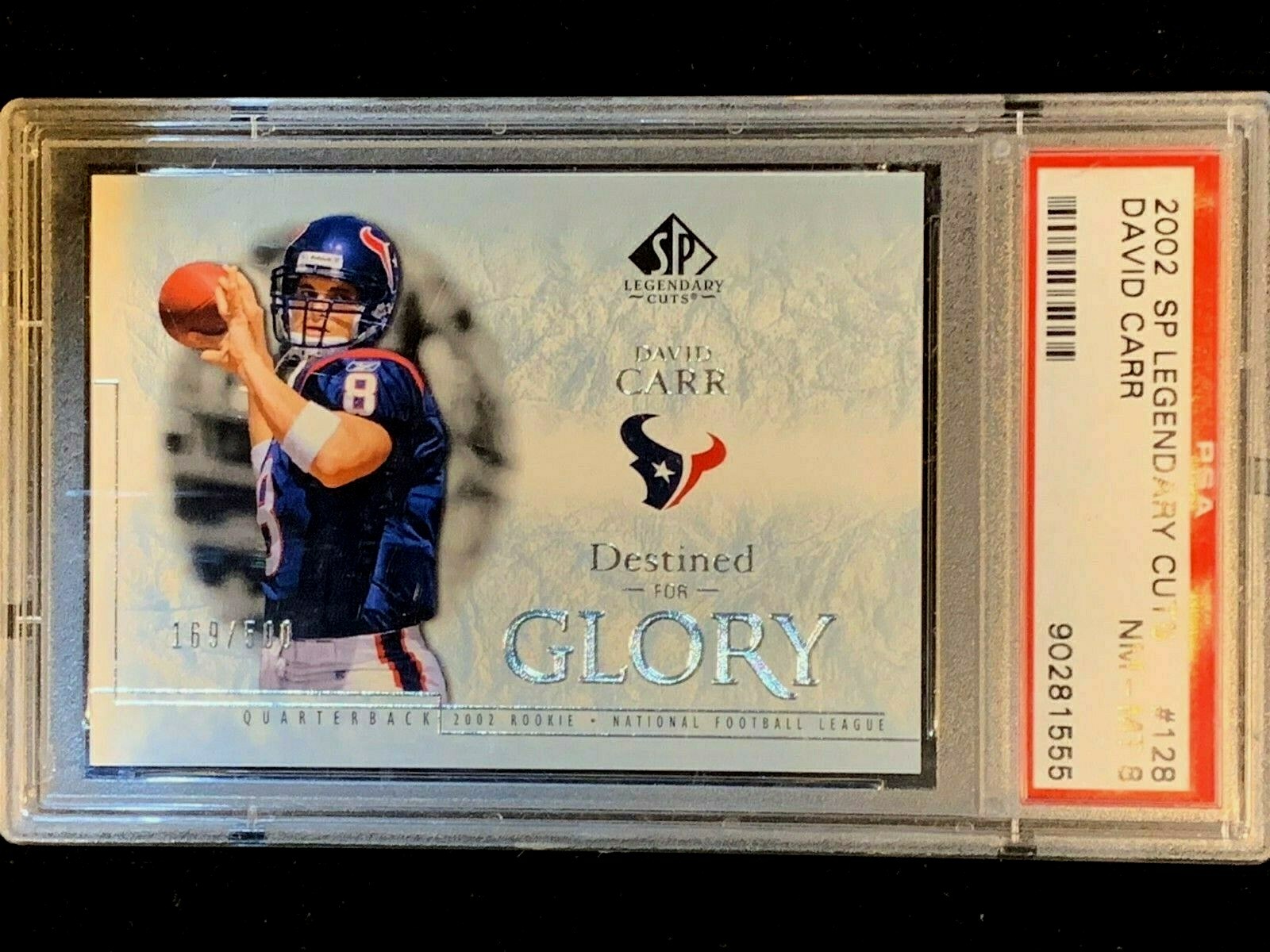 David Carr SP Legendary Cuts #128 Base