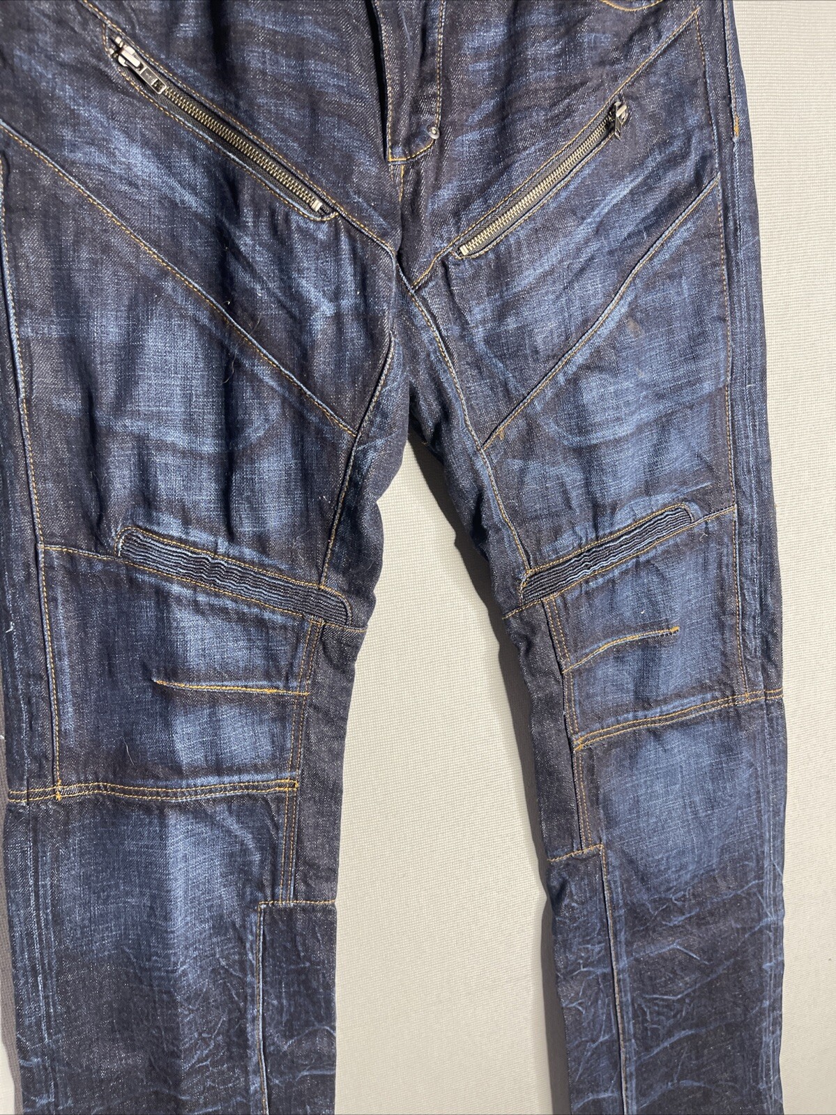 PRPS Jeans Size 36 Dark Wash. Zipper Mens Y2K  New York/Japan RARE! Fall 2014 image 2