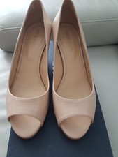 Scarpa donna Sergio Rossi nuda in pelle verniciata nuova taglia 37,5 