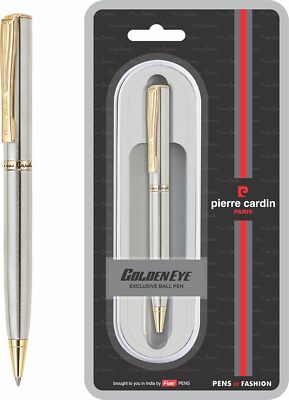 Pierre Cardin Golden Eye Chrome Nikel Premium Ball Pen with Twist