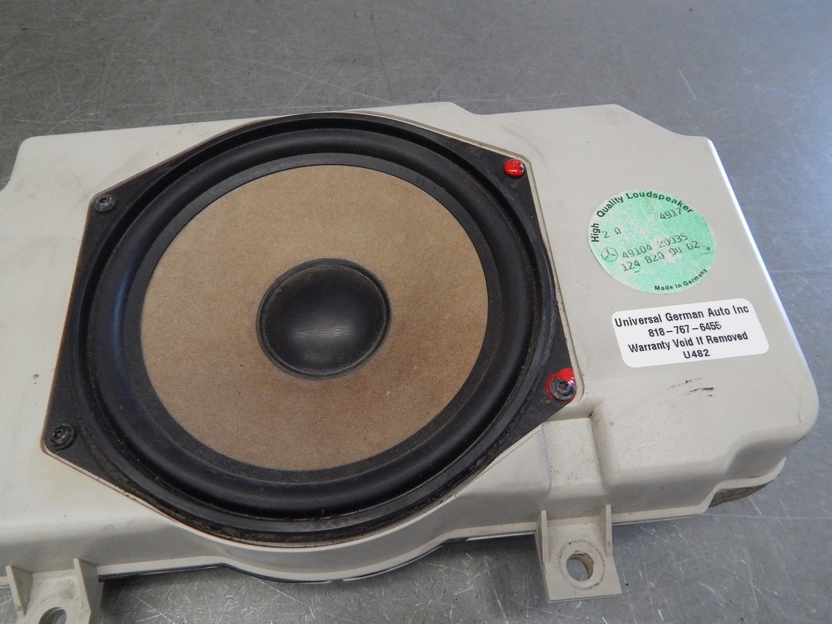 W124 300CE E320 COUPE WOOFER DOOR SPEAKER RIGHT FRONT 1248202202