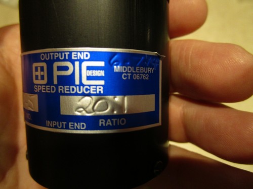 PIC DESIGN U4-5, 20:1 PRECISION SPEED REDUCER - Picture 5 of 6