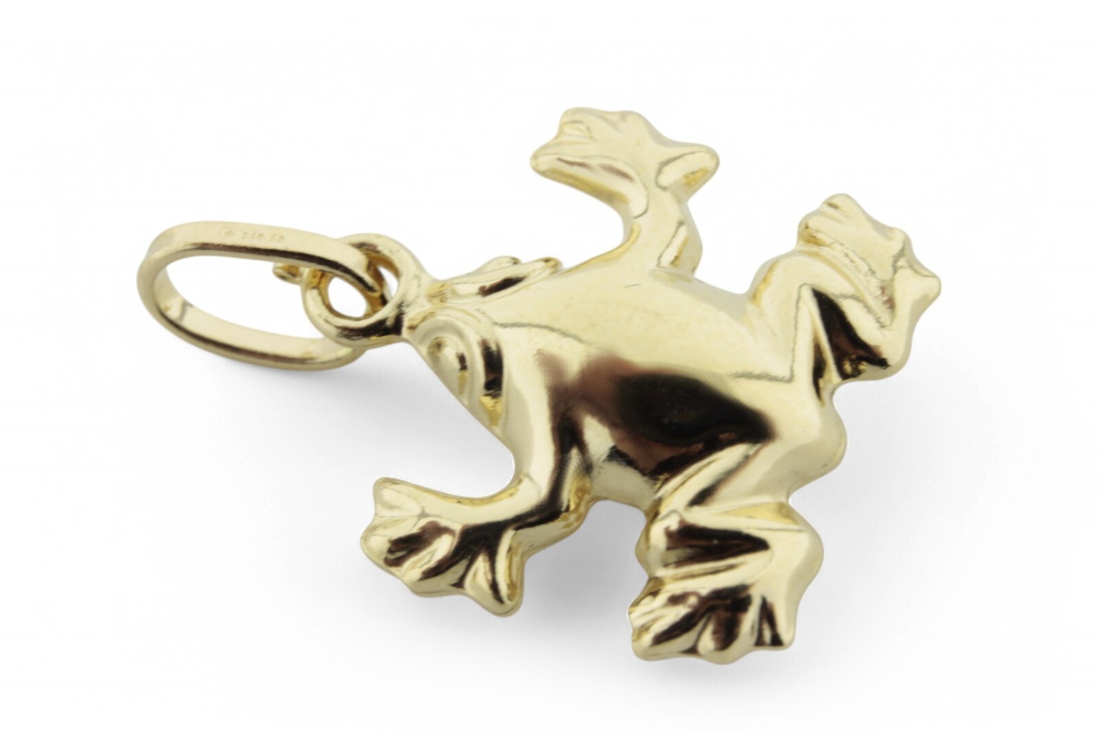 ciondolo regalo a forma di RANA completamente oro 18kt. 750/1000 GOLD 18kt.