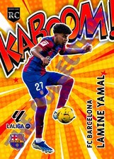 LANINE YAMAL. FC BARCELONA 2025 KABOOM COLECTION CARD. NO PANINI/ NO TOPPS.