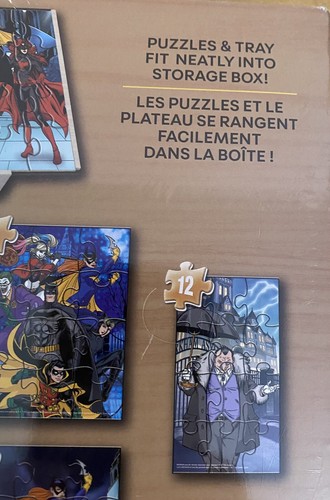 Brandneu DC Comics "Batman".. 7 Holzpuzzles, in Holzbox.. ungeöffnet versiegelt. - Bild 8 von 9