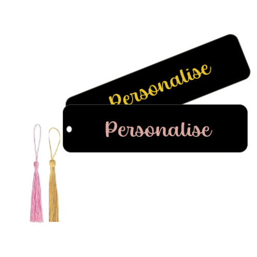 Personalised Wooden bookmark Page Marker Identifier Gift book bookworm Teacher