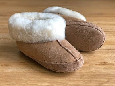 Lammfell Hausschuhe Damen Herren Hüttenschuh