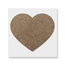 Heart Stencil - Durable  Reusable Mylar Stencils