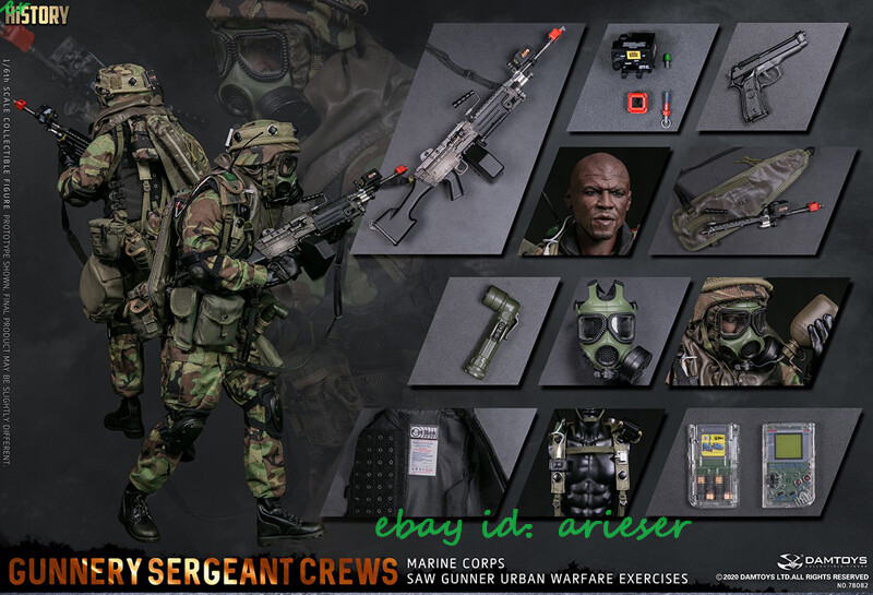 Damtoys 78082 1/6 Marine Corps Gunnery Sergeant Cruise Action