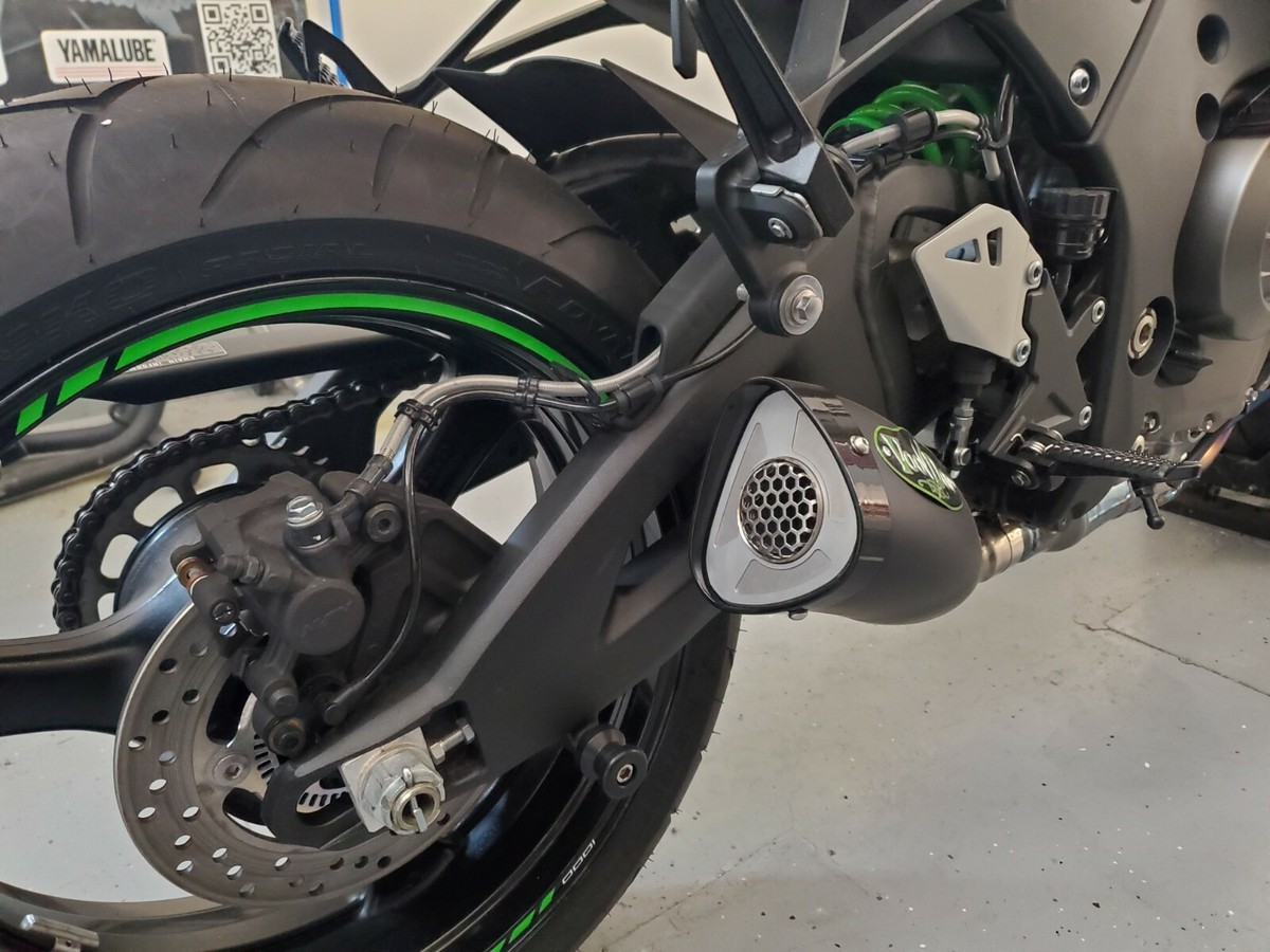 Voodoo Mojo Slip-On Exhaust - Black VMJEZX10L6CDB for sale
