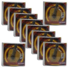 10Sets Alice Classical Guitar Strings Multifilament Nylon Silver Plated AC105BKH
