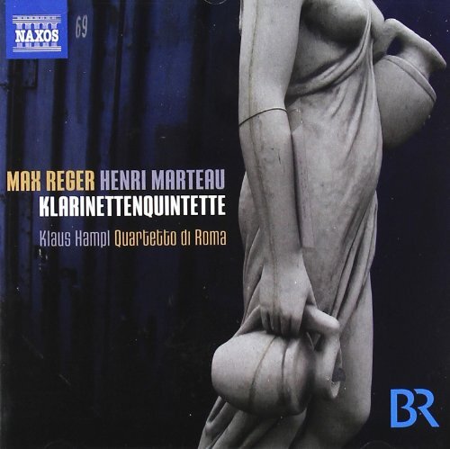 Klaus Hampl Max REGER · Henri MARTEAU : Klarinettenquintette (CD)