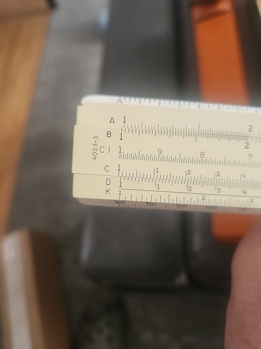 K&E N4053-3S Polyphase Slide Ruler with Leather Case USA Made Complete Box Set - Picture 6 of 8