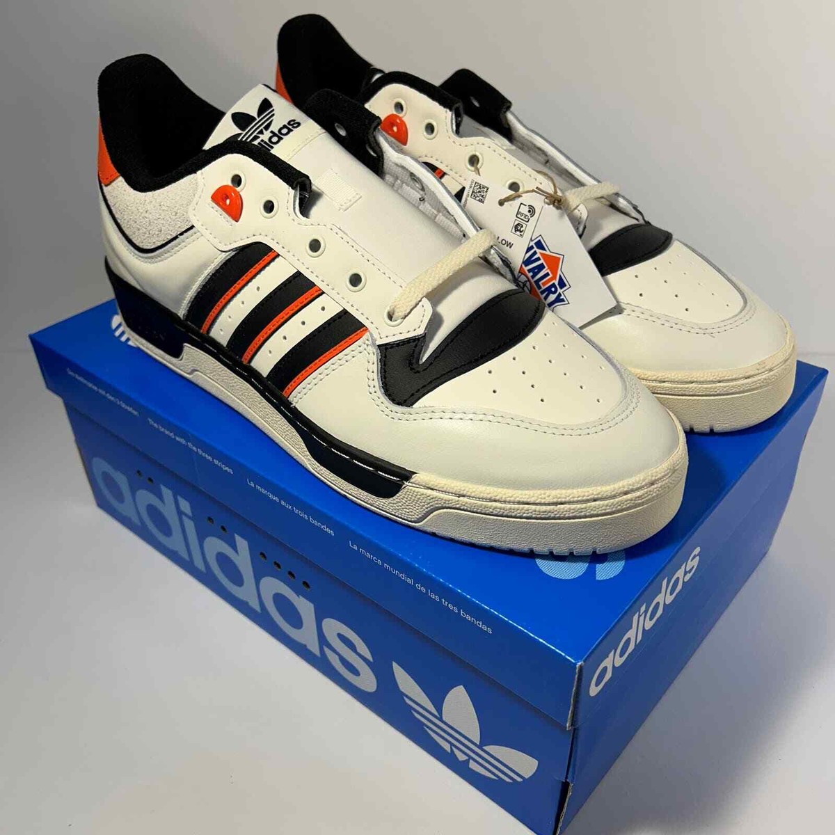 【ADIDAS】 RIVALRY LOW 86 : IE7171 Adidas Rivalry 86 Low Mens Cream Sneaker IE7171 NEW Size 13