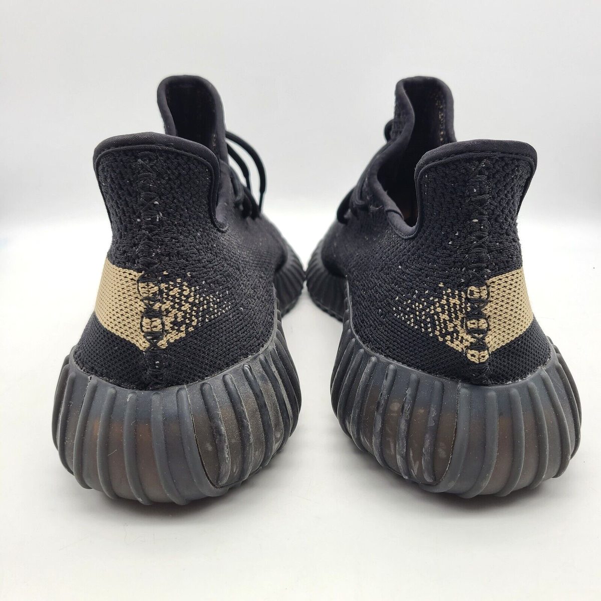adidas Yeezy Boost 350 V2 Core Black Green 2016 BY9611 Size 